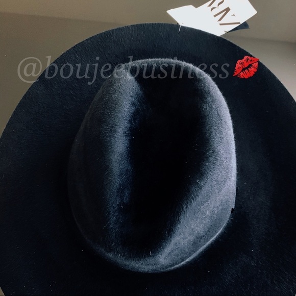 ZARA Wool Wide Brim Hat - Picture 5 of 10
